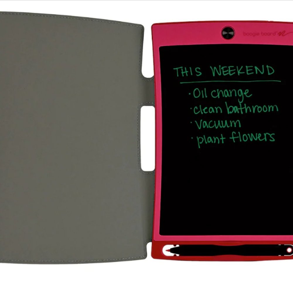 BOOGIE BOARD 8.5 LCD WRITING PAD WITH FOLIO